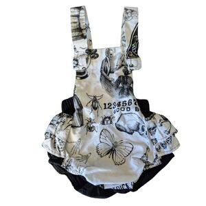 Black and White Kids One Piece Bodysuit | size: 3-6 Months